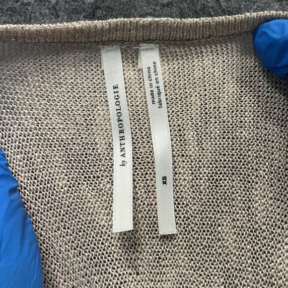 By Anthropologie Size XS 3/4 sleeve top - Picture 3 of 4